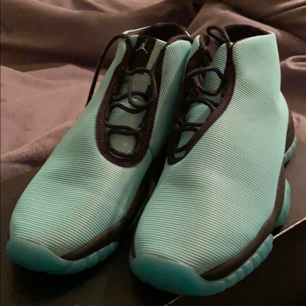 Nike air Jordan future bleached turquoise